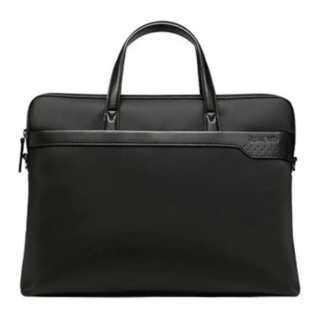 SAMSONITE Nylon With Leather Handbag Briefcase Medium Men's Black