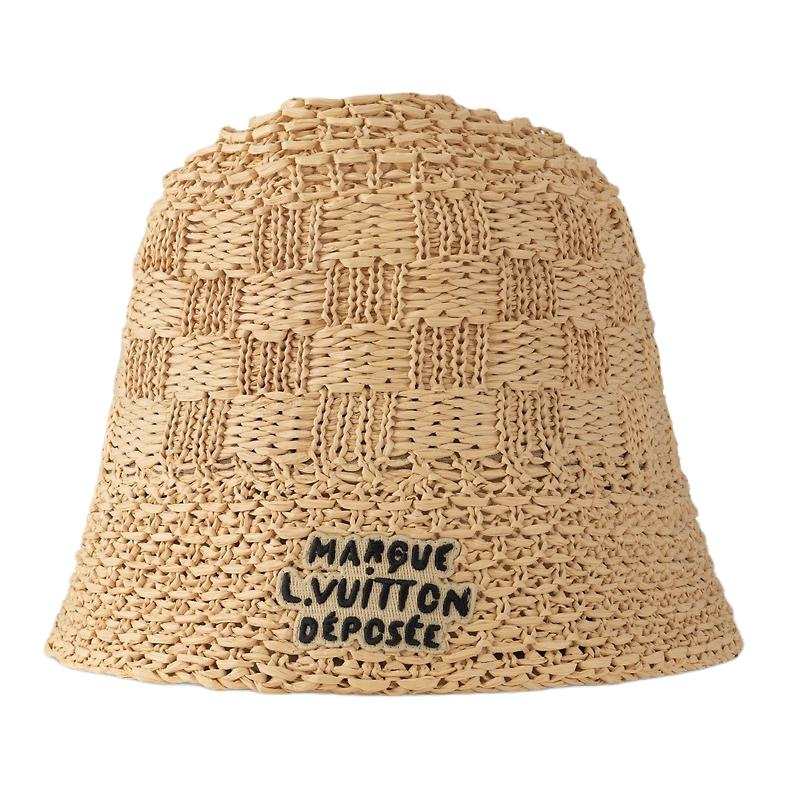 LOUIS VUITTON LOUIS VUITTON Damier Raffia Hat