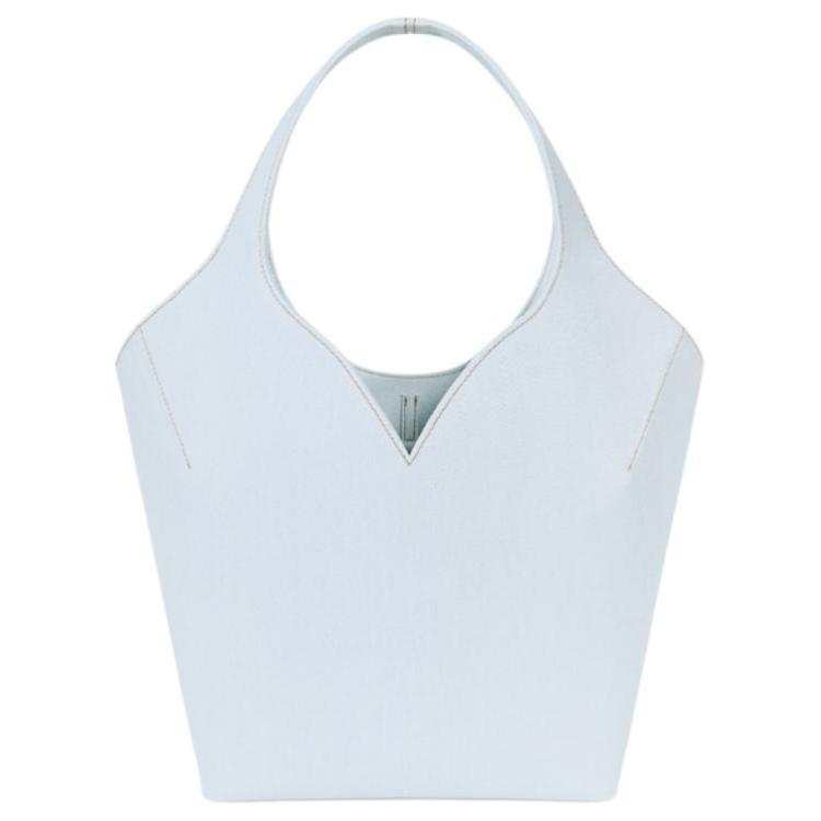 WE11DONE Denim Handbag Small Women's Ice Blue