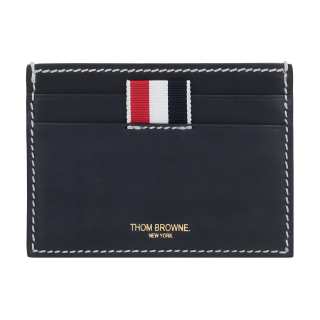 THOM BROWNE 4 Bar Tab Logo Printed Cardholder