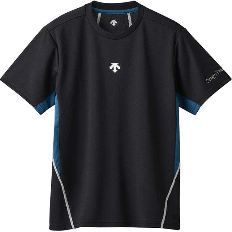 DESCENTE T Shirts Men's Crew Neck Moderate Straight Fit