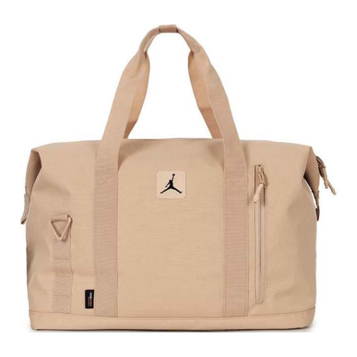 Jordan Jordan Polyester Travel Bag Regular Unisex Apricot