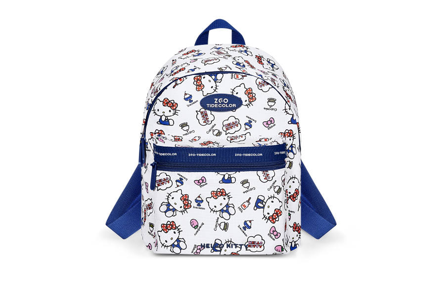 Sanrio Sanrio Polyester Backpack Women's Blue White