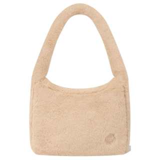 COVERNAT Polyester Handbag Regular Women's Beige