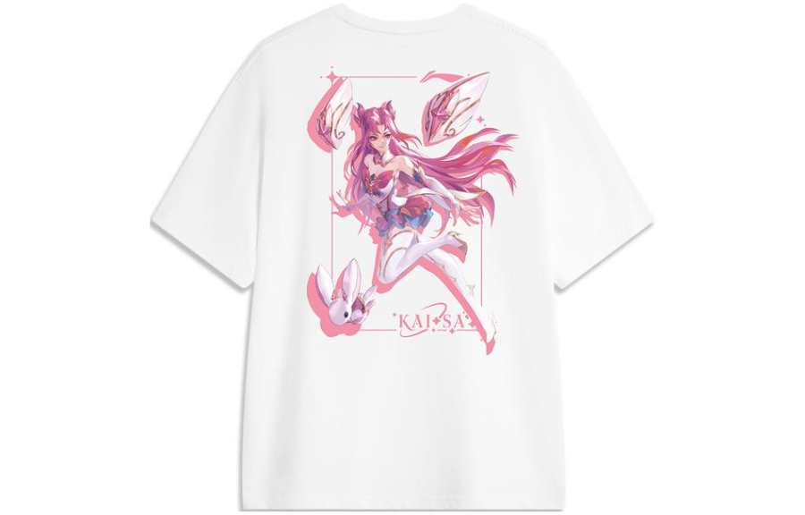 Li-Ning Li Ning x LOL T Shirt Unisex Standard White