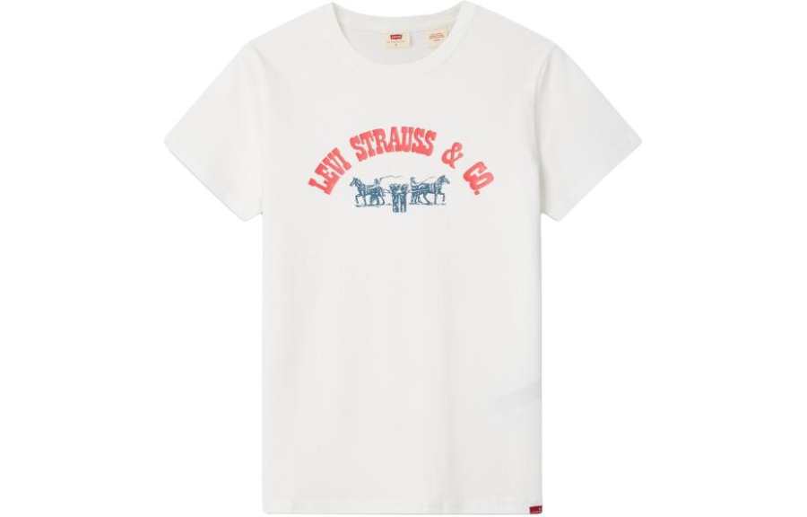 Levis Levis Regular T Shirt Women's White