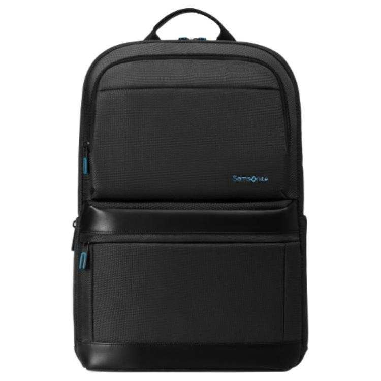 Samsonite SAMSONITE Fabric Laptop Backpack Medium Men's Black/Gray/Blue