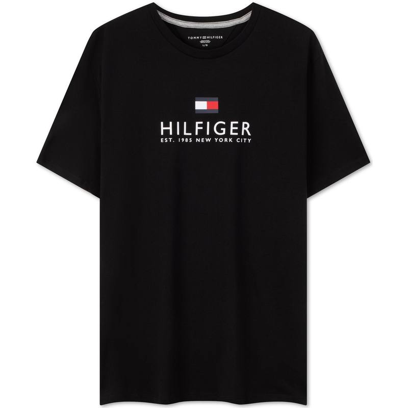 Tommy Hilfiger T Shirts Men's Crew Neck Moderate