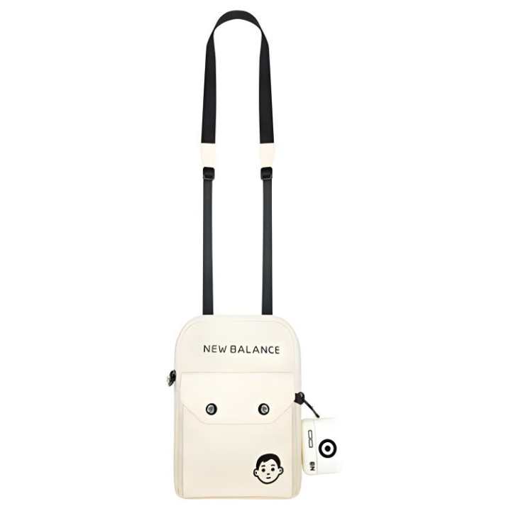 New Balance New Balance Noritake Collaboration Fabric Shoulder Bag, Crossbody Bag Regular Unisex Ivory White
