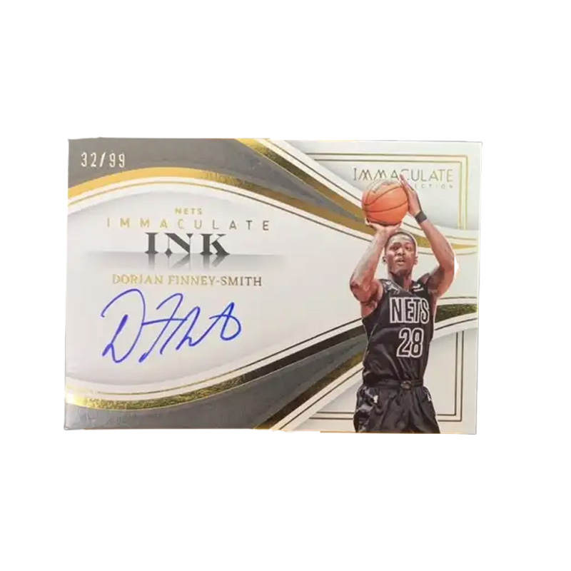 PANINI NBA Player Character 2022 23 Imm 32/99, Card, Nets INK Signature, Basketball Card, Card Product Access