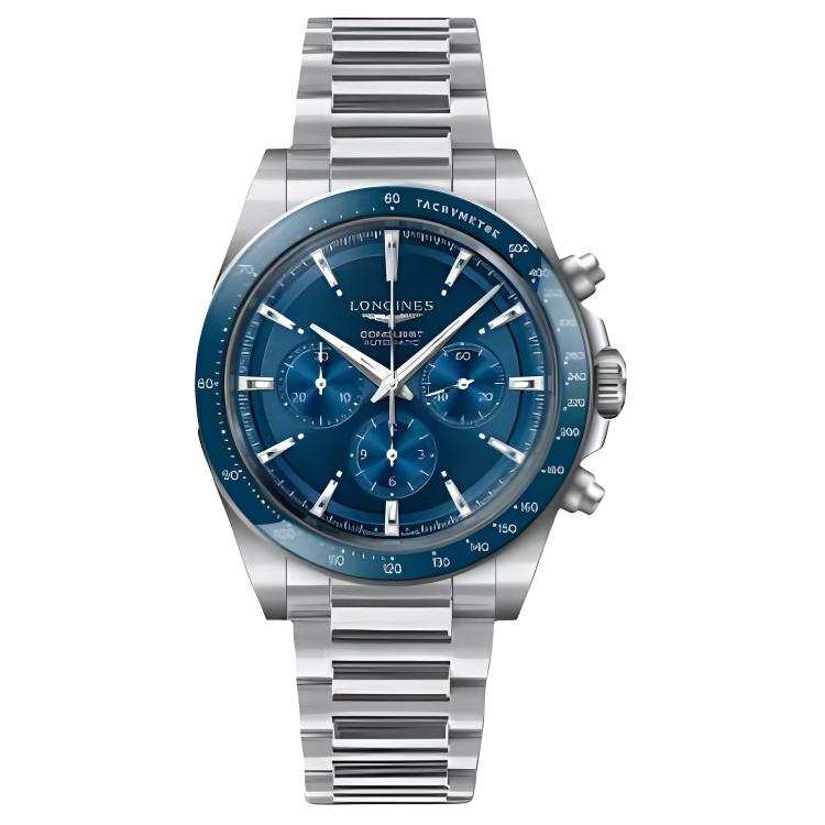 LONGINES LONGINES Comcast Collection Automatic Mechanical Movement 100m Waterproof Men's Watches Watch 42mm Blue Dial
