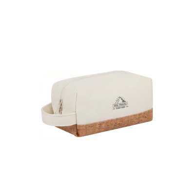 GOX Canvas Sports Single Layer Toiletry Unisex Ecru/Khaki/Gray/Orange