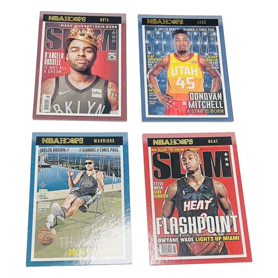 PANINI 21 22 Wade, Mitchell, Thompson, Russell, Magazine Special Card, Player Card, Card Product Access Sports Cards