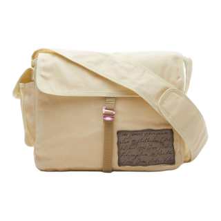 Acne Studios 100% Cotton Messenger Bag, Shoulder Bag, Crossbody Bag Women's Beige