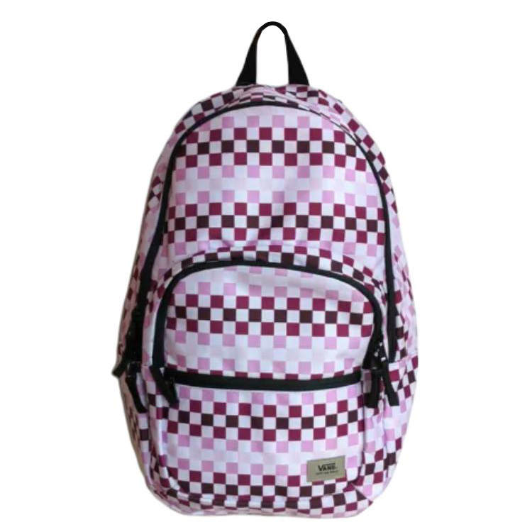 Vans Vans Polyester Backpack Large Women's Pink Multicolor