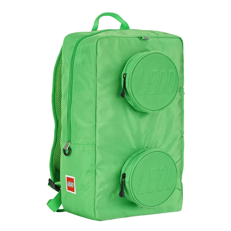 LEGO LEGO Polyester Green Casual Backpack Regular Unisex