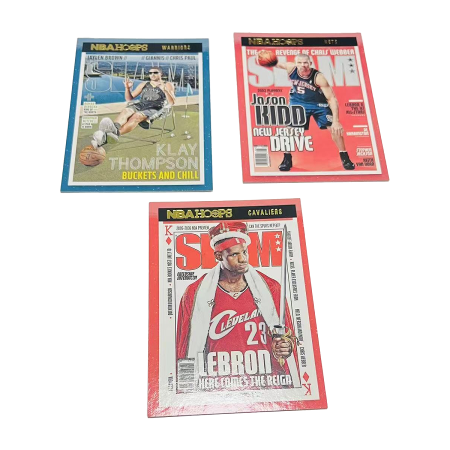 PANINI 21 22 James, Kidd, Thompson, Magazine, Teca 3 Piece Combination, Player Cards, Card Product Access Sports Cards