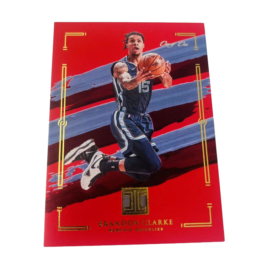 PANINI Brandon Clarke 20 21 Grizzlies, Limited Edition 1/1, Little Gold, Player Card, Card Product Access Sports Cards