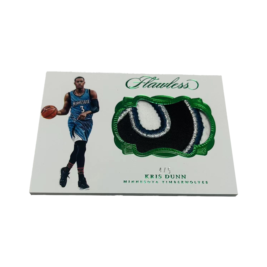 PANINI Kris Dunn 16 17 Timberwolves, Portable, Rising Stars, Jersey Patch Player Card, Card Access Pass Sports Cards