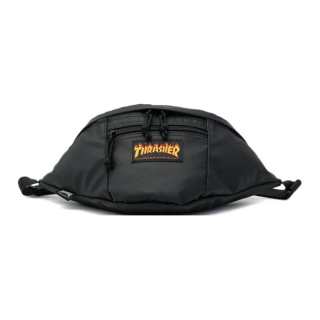 Thrasher Polyester Crossbody Bag, Fanny Pack Regular Unisex Black