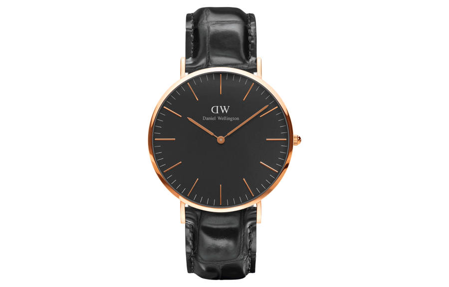 DW/DanielWellington Daniel Wellington CLASSIC Quartz Movement 40mm Black Dial Men's Watches