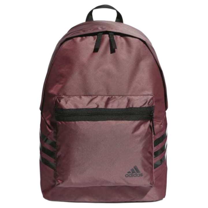 Adidas Adidas Recycled Polyester Backpack Unisex Shadow Red & Wonder Taupe & Black