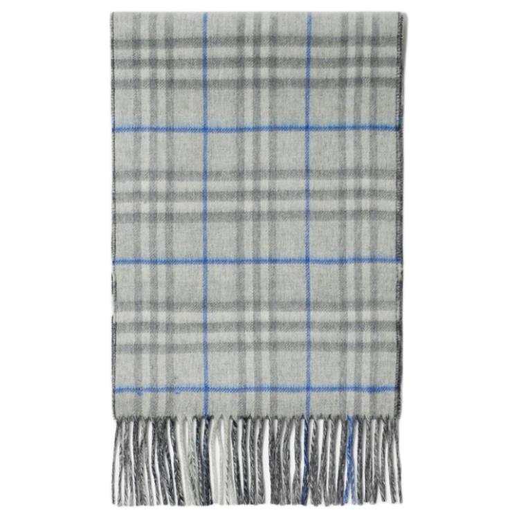 Burberry Vintage Check Reversible Cashmere Scarf