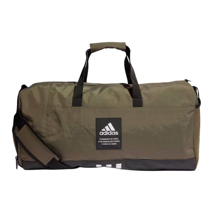Adidas Adidas Nylon Handbag, Travel Bag, Gym Bag Medium Unisex Army Green