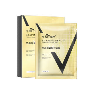 FONCE Facial Mask For Firming And Lifting Hydrating Wrinkle Reducing Tightening 5 Pcs/Box