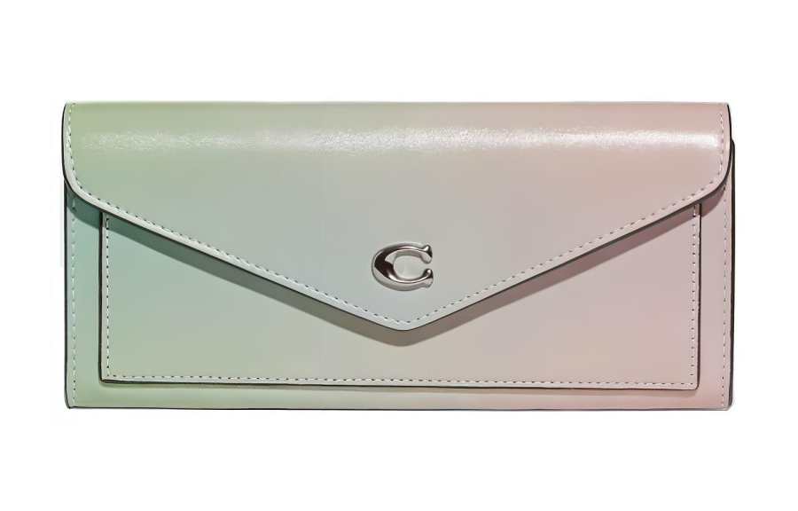 COACH COACH Wyn Leather Wallet Women's Gradient