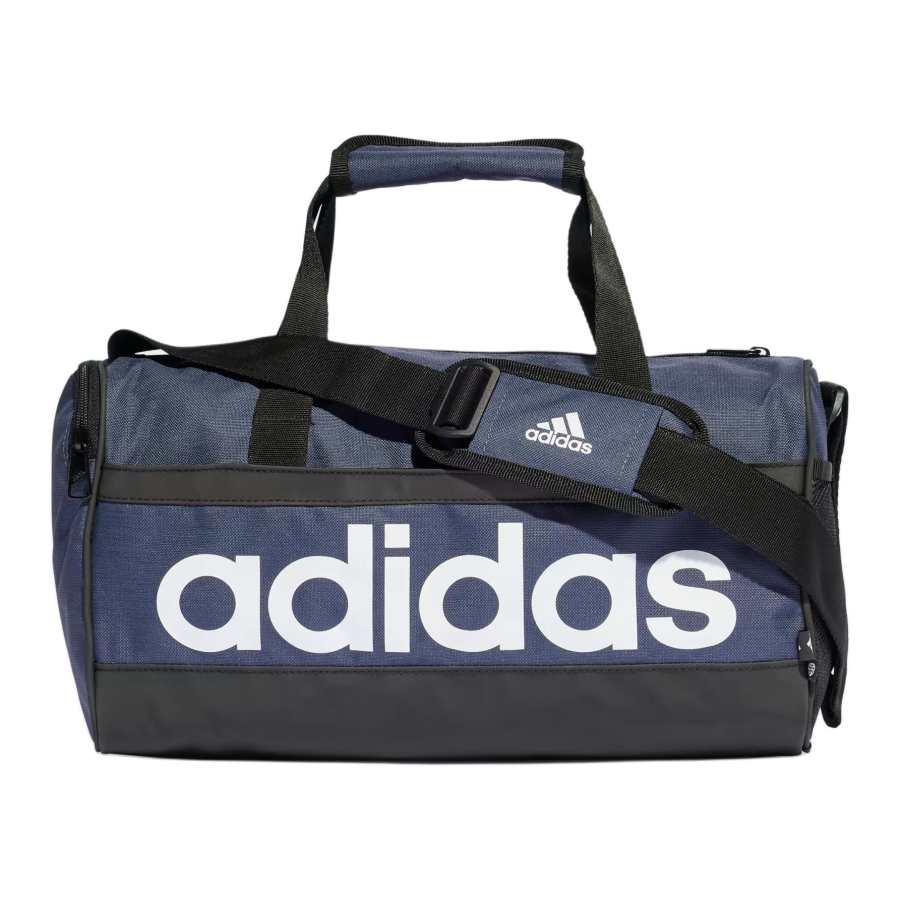 Adidas Adidas Recycled Polyester Handbag, Travel Bag, Gym Bag Unisex Marine Blue