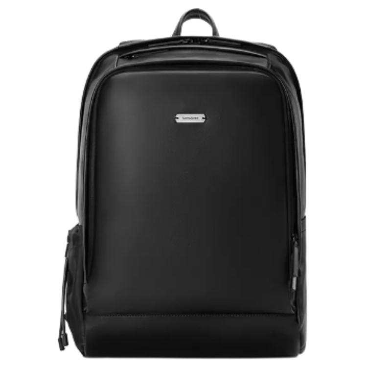 Samsonite SAMSONITE Cow Leather Backpack Men's Black