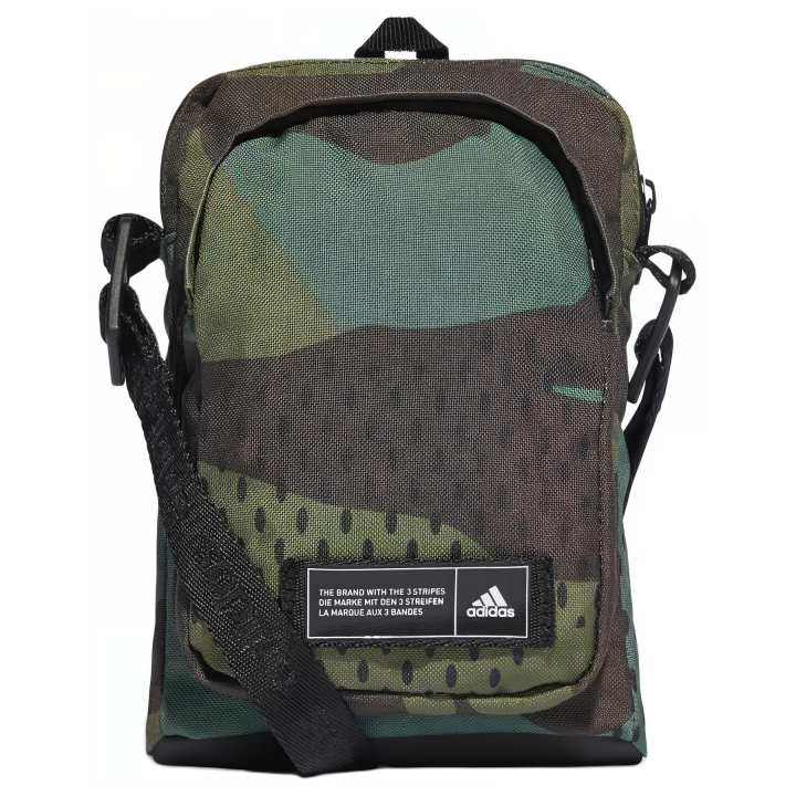 Adidas Adidas Recycled Polyester Sports Shoulder Bag, Crossbody Bag Regular Unisex Camouflage
