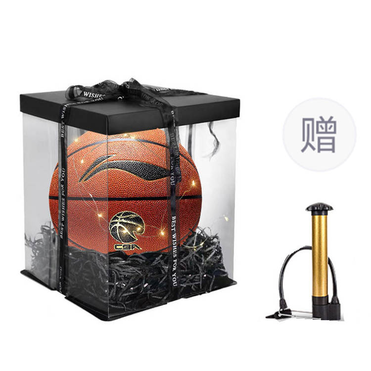Li-Ning Li Ning CBA Collection Pu Basketball Brown Size 7 Ball Competition Unisex