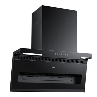 Midea Top And Side Dual Suction Range Hoods Home Use Powerful Drainage, Wave Control, Smart Dry Cleaning CXW 280 DC2