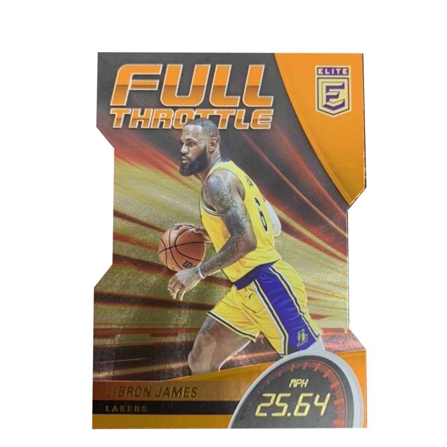 PANINI LeBron James 2022 23 Elite Irregular Shape, Cut, LeBron, Tacko, Player Card, Card Product Access Sports Cards