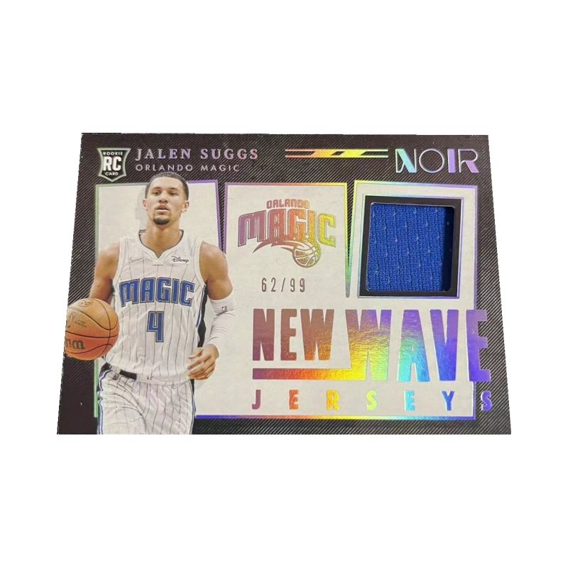 PANINI Suggs 21 22 Magic NOIR 99 Rising Stars Jersey Material Basketball Card Product Access Sports Cards 1 Pc
