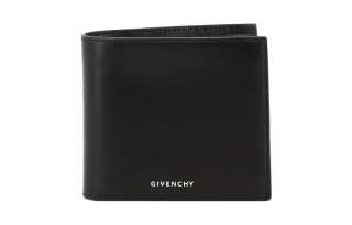 GIVENCHY 4G Calfskin Wallet Regular Men's Black