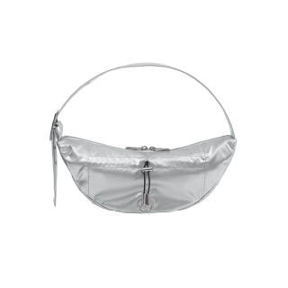 Nerdy Polyamide Shoulder Bag, Handbag, Shoulder Bag Regular Women's Silver/Dark Blue