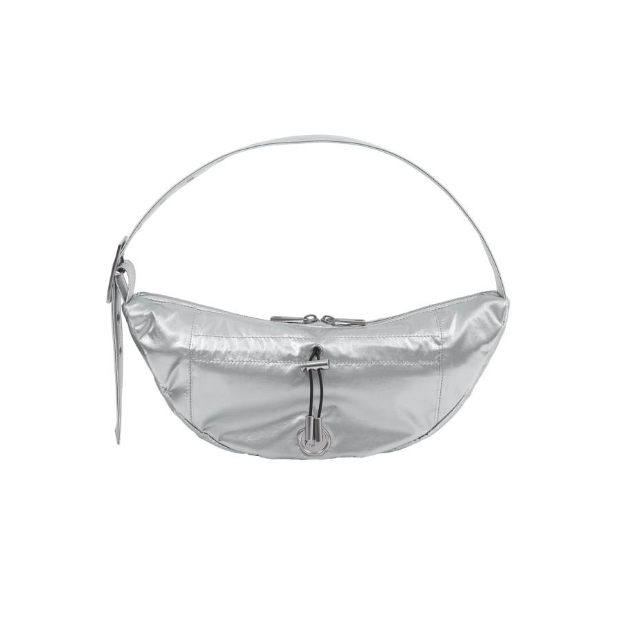 Nerdy Nerdy Polyamide Shoulder Bag, Handbag, Shoulder Bag Regular Women's Silver/Dark Blue