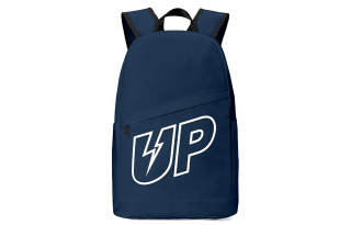 TURN UP Polyester Backpack Regular Unisex Blue