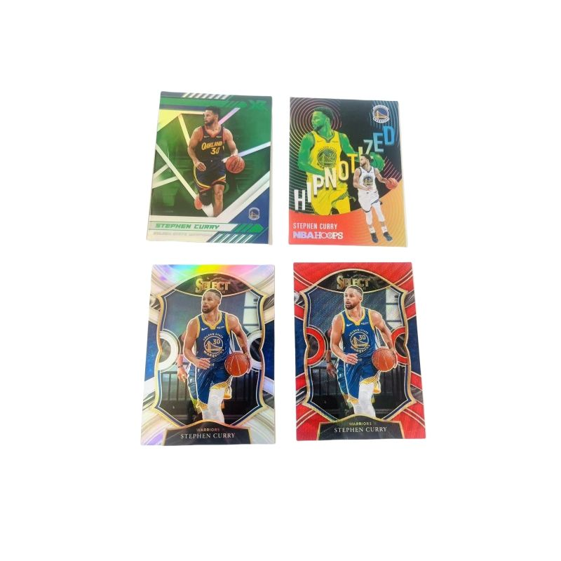 PANINI Warriors, Stephen Curry, Refringence, Player Card, Card Product Access Sports Cards 4 Pcs