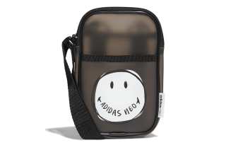 Adidas Neo Polyurethane Small Square Bag Shoulder Bag Regular Unisex Black