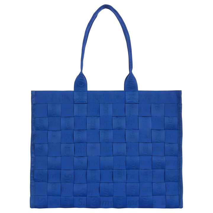 Supreme Supreme Jacquard Handbag, Shoulder Bag Regular Unisex Blue