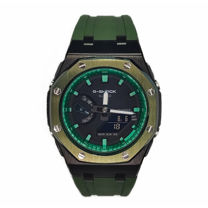 CASIO CASIO Men Liquid Crystal/Analog Dual Display Series 44mm Black Watch