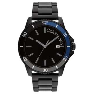CALVIN KLEIN Wrist Watches Quartz Movement Stainless Steel Watchband Black Dial Men's Watches