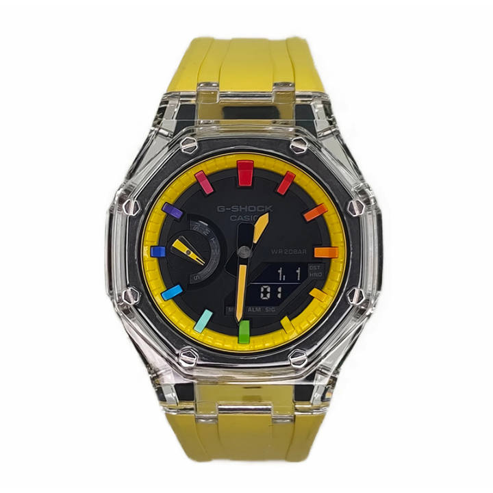 CASIO CASIO Men Liquid Crystal/Analog Dual Display Series 44mm Black Watch