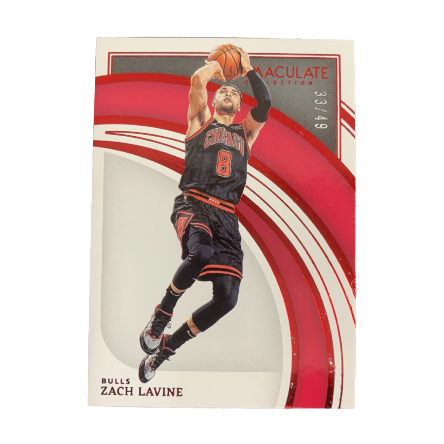 PANINI Zach LaVine 2022 23 Bulls IMM High End Collection 33/49 BASE Player Card Condition Passed Sports Cards 1 Pc