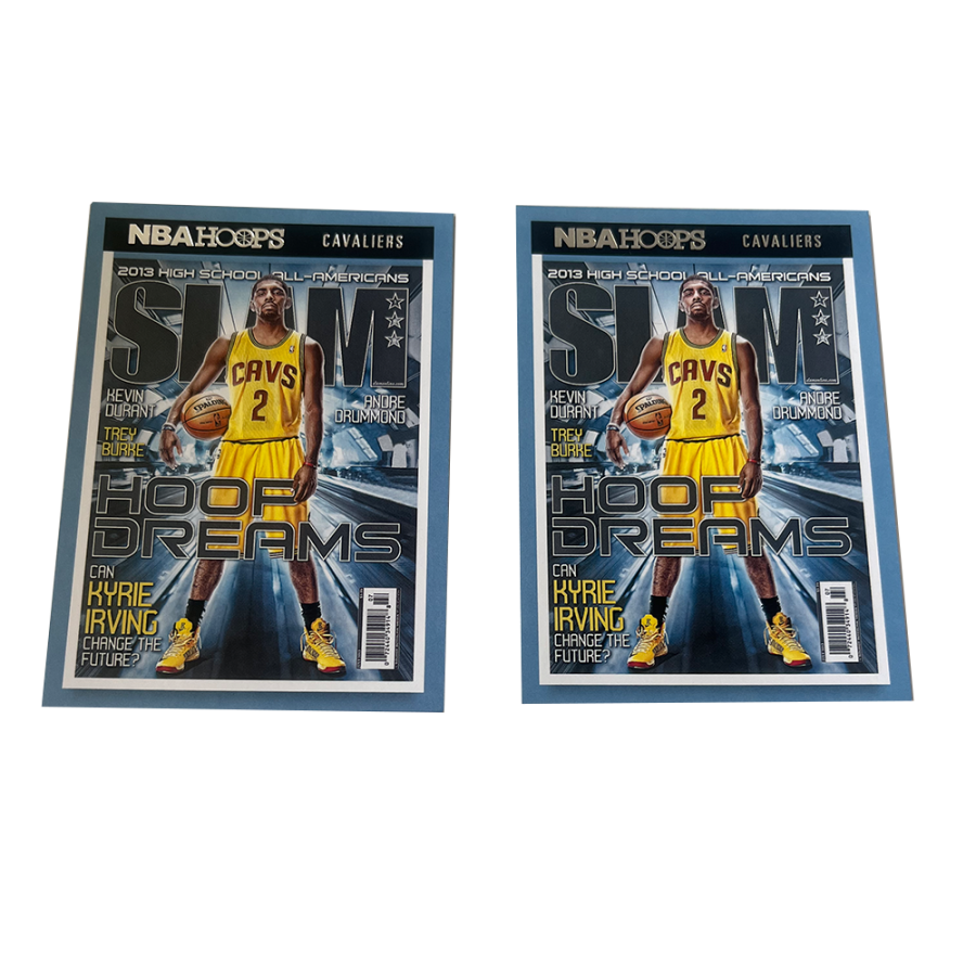 PANINI Kyrie Irving 21 22 Knight, Magazine Special Card, Player Card, Card Quality Universal Sports Cards 2 Pcs
