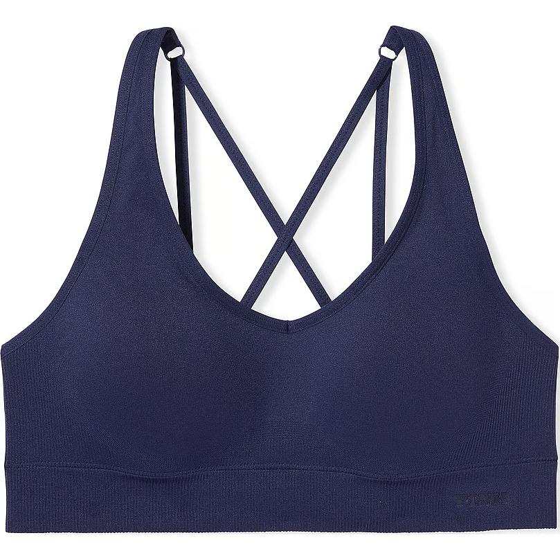 Victoria's Secret PINK SEAMLESS AIR MEDIUM IMPACT SPORTS BRA/MN Bra Women's Marine Blue